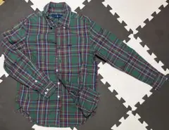 Ralph Lauren ラルフローレン シャツ 長袖ネルシャツ 150
