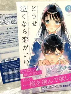 どうせ泣くなら恋がいい 9