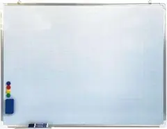 ホワイトボード 暗線入り1200mm×900mm 事務所 オフィス 1167