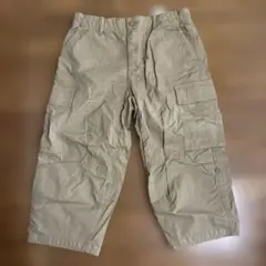 UNIQLOカーゴパンツ7部丈ベージュM