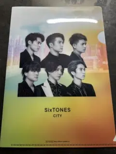 SixTONES CITY クリアファイル