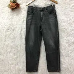 ★UNIQLO★ ユニクロ ワイドテーパードジーンズ【L】デニム カジュアル