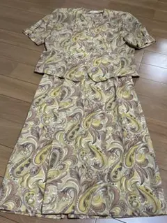 ペイズリー柄セットアップ