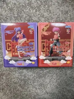 らんま1/2 らんまとシャンプー フィギュアセット
