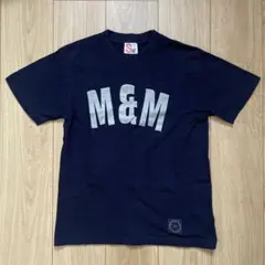 M&M Tシャツ ネイビー Sサイズ