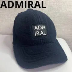 美品　ADMIRAL ネイビーキャップ ゴルフキャップ　アドミラル　ゴルフ　帽子