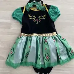 アナ　ドレス 95cm ヘアバンド付き