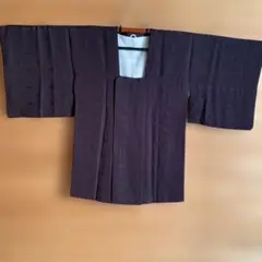 道行きコート　濃い紫