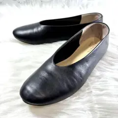 新品級MARGARET HOWELL idea フラットパンプス スリッポン