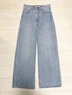 SLY スライ　LEVI’S リーバイス別注　RIBCAGE WIDE LEG