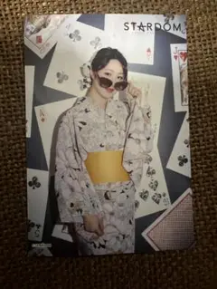 姫ゆりあ スターダム ランダム浴衣ブロマイド L版 ローソン STARDOM