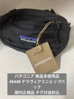 新品 パタゴニア テラヴィアミニヒップバック　タグ付送料込　49448