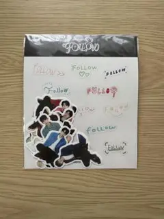 SEVENTEEN セブチ Follow ステッカー 一部メンバーなし