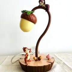 チップとデール どんぐりスタンドライト ディズニーリゾート レトロ