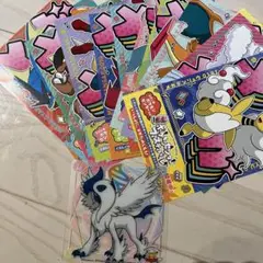 ポケモンカフェ　コースター　メガアブソル　　メガチラシ15種類