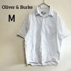 Oliver & Burke【М】 半袖シャツ ブラウス 胸ポケット 古着