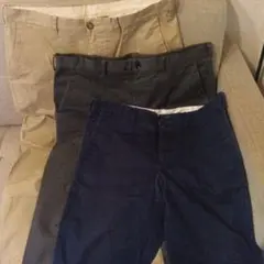 GU パンツ サイズ 3色セットサイズ88.85