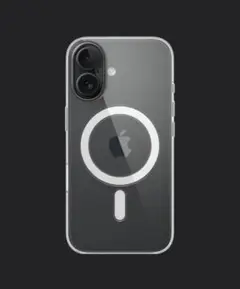 【美品】MagSafe対応 iPhone16 純正クリアケース