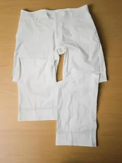 送料無料/美品　GOLF高級ホワイト スリムフィット パンツ