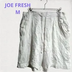 JOE FRESH 【M】ホワイトショートパンツ