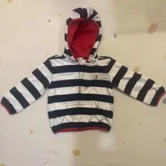 Ralph Lauren ストライプ フード付きトレーナー 18M