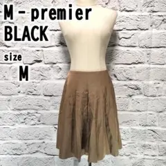 【M(38)】 M-premierBLACK エムプルミエブラック スカート