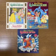 1993〜1995年 ディズニーワールドオンアイス パンフレット3冊セット