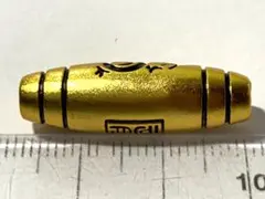 【天珠】　211　沙金隔珠