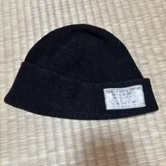 【極美品】RRL インディゴ コットンニット ワッチキャップ ダブルアールエル 極美品】RRL インディゴ コットンニット ワッチキャップ ダブル