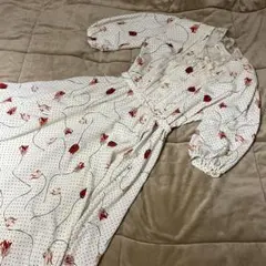 INGEBORG インゲボルグ チューリップ柄ワンピース