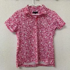23GOLF 花柄ポロシャツ II
