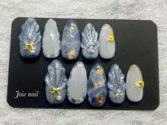 現品ネイルチップ 貝殻ネイル 夏ネイル