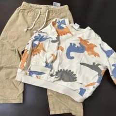 H&M ベビーキッズ　トレーナー　ズボン　12M〜18M