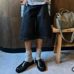 MoonlightMansion JORTS - WAXED BLACK