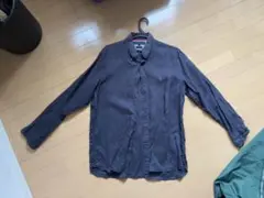 Tommy Hilfiger プレミアムリネンシャツ Lサイズ ダークグレー