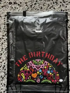 新品 The Birthday ロゴ Tシャツ L チバユウスケ