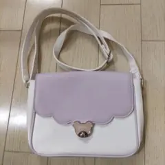 Jenni 　LOVE　ジェニーラブ　ショルダーバッグ ホワイト/ラベンダー