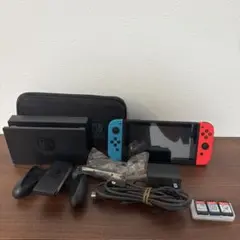 Nintendo Switch 本体+付属品全て+ソフト3本