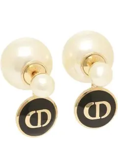 Dior ピアス ゴールド パール