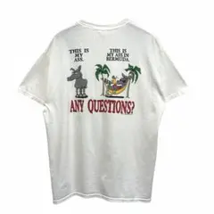 古着 00s 美品 ビンテージ アート アニマル Tシャツ 421