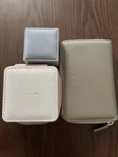 ✨️【CANAL 4℃ ３点セット／アクセサリーケース×2＋リングケース】✨️