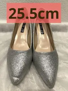 パーティーにキシルバーグリッターヒール 25.5cm