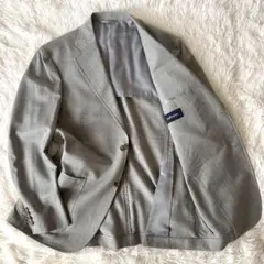 NEWYORKER テーラードジャケット グレー L ウール