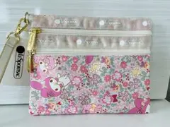 LeSportsac MICRO BAG マイメロディ クロミ ピンク My Melody & Kuromi x LeSportsac Micro Bag