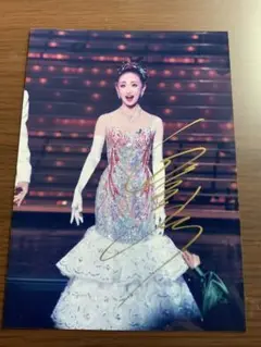 花總まり、一路真輝　エリザベート初演　写真　サイン入り　2L２枚 花總まり エリザベート 1996年演技 一路真輝 鏡の間の美しさ