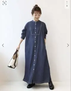 スローブイエナ デニムワンピース