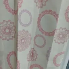 カーテン ニトリ ピンク クリームホワイト