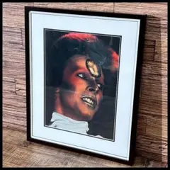 新品未使用 デヴィッドボウイ 1973 アート ピクチャー 額装 ROCK
