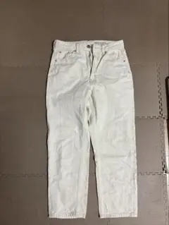 アメリカンホリック　ホワイトデニムパンツ Lサイズ