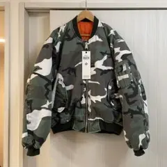 FOSTEX GARMENTS MA-1 jacket 迷彩 カモ柄